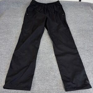 REI Elements E1 Nylon Snow Wind Rain Waterproof Pants Men Large x 34" Ins Black